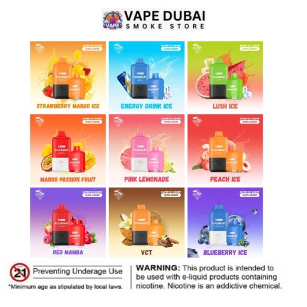 Tugboat Super Kit 24000 Puffs (2)
