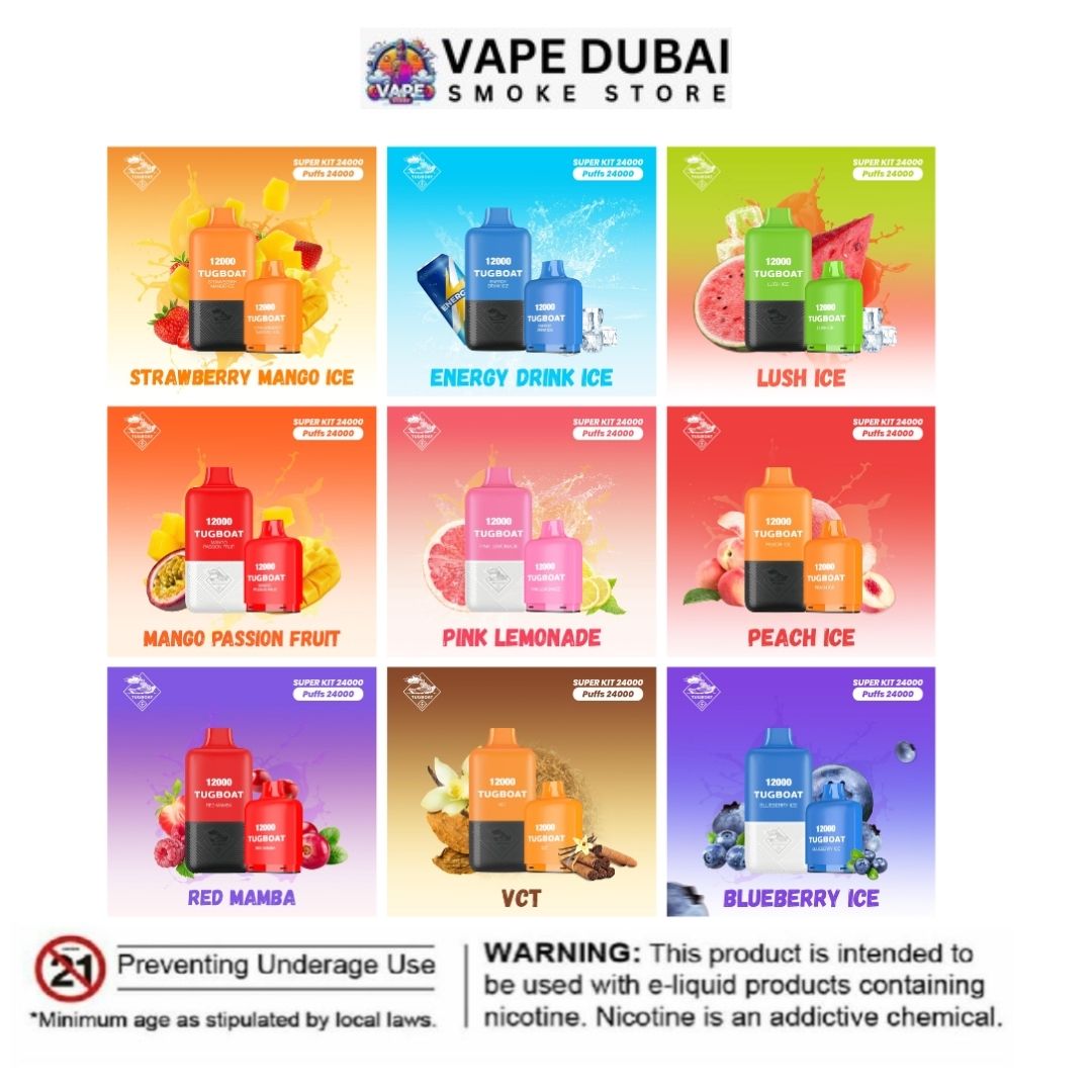 Tugboat Super Kit 24000 Puffs (2) Tugboat Super Kit 24000 Puffs (2)
