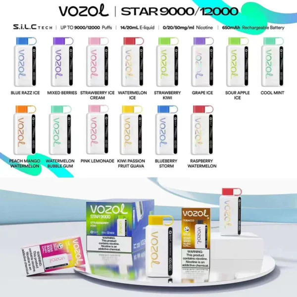 Vozol Star 12000 Puffs