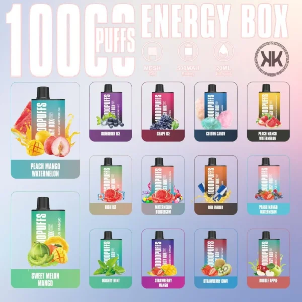 KK Energy Box 10000 Puffs Disposable
