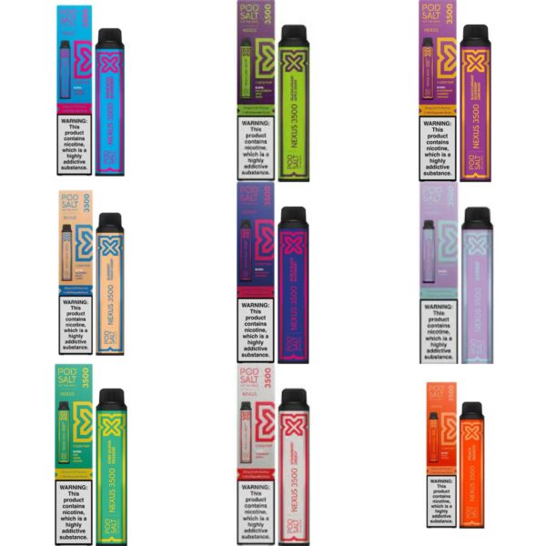 Pod Salt Nexus 3500 Puffs Disposable Vape in Dubai