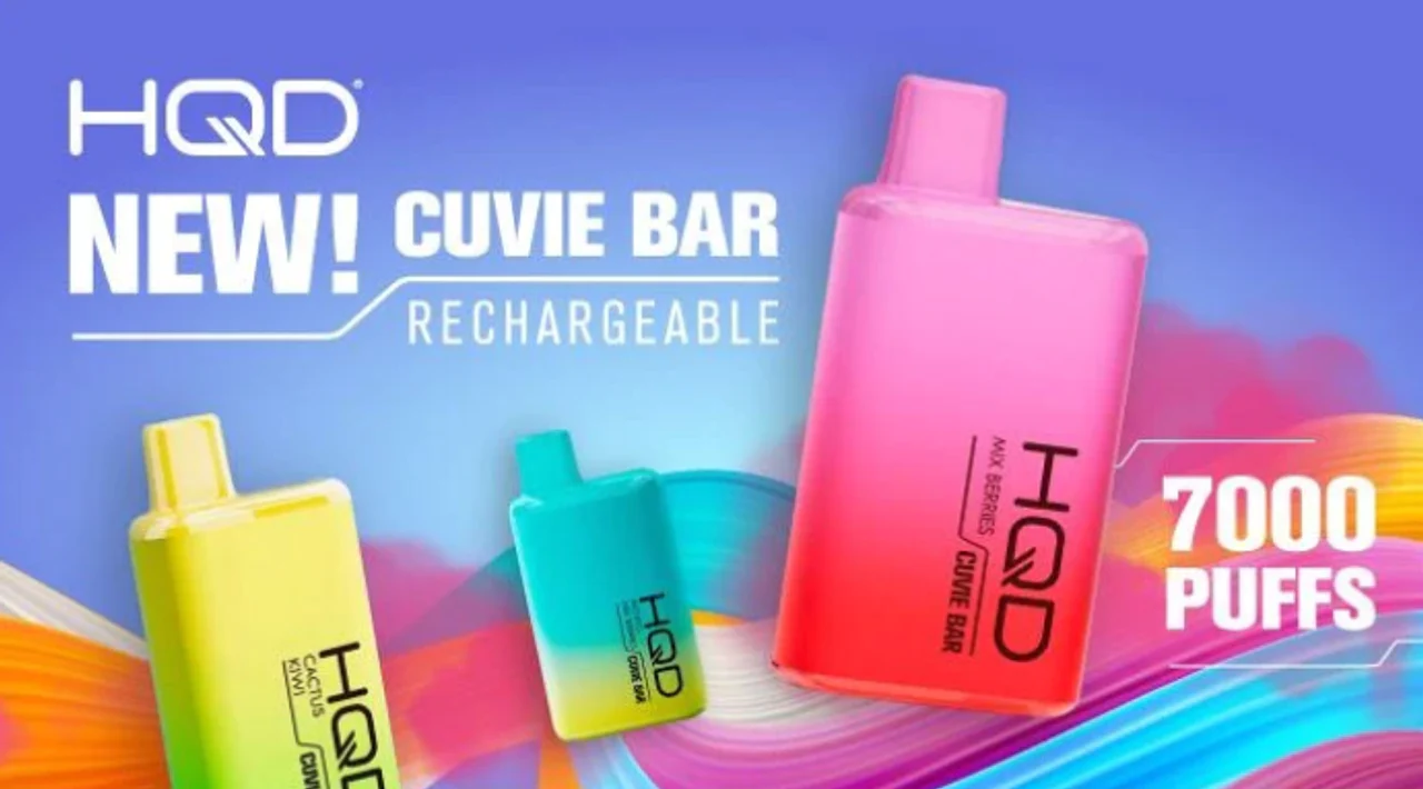 HQD Cuvie Bar 7000 Puffs HQD Cuvie Bar 7000 Puffs