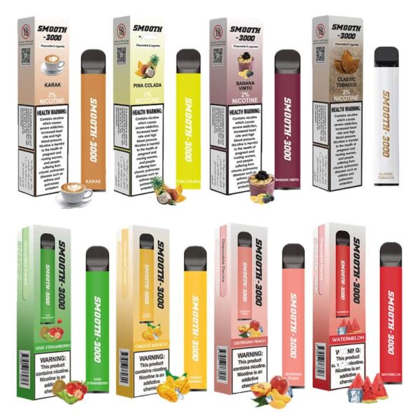 Smooth 3000 Puffs Disposable Vape in UAE