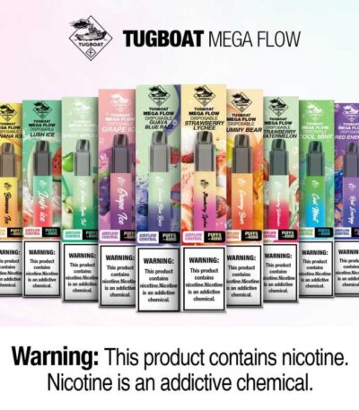 Tugboat Mega Flow 4000 Puffs