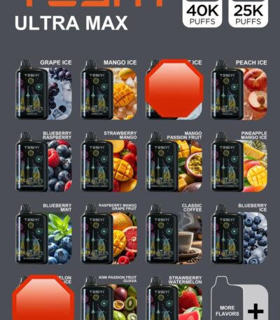 TESIYI Ultra Shisha Max 40000 Puffs
