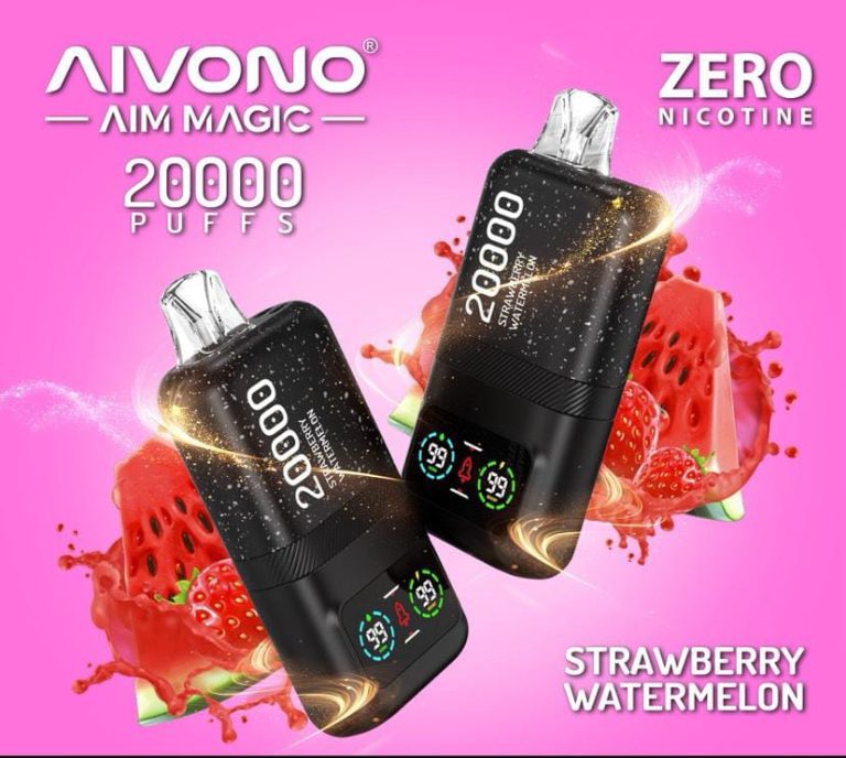 Aivono Aim Magic 20000 puffs Disposable vape in Dubai, UAE - Strawberry Watermelon