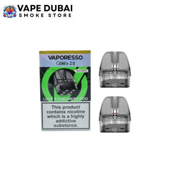 Buy Vaporesso Luxe X Series 0.6 Mesh Pod in UAE – Compact Pod Vape with COD Option