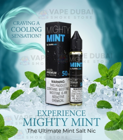 Buy Mint Vape Juice in UAE Dubai - VGOD Mighty Mint