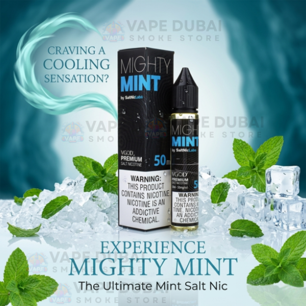 Buy Mint Vape Juice in UAE Dubai - VGOD Mighty Mint